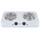 Goldair Double Spiral Hot Plate White 2000W GDS-2007