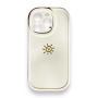 Ama Sun Off White Silicon Case For Iphone 13 Pro Max