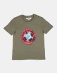 Ben Sherman Olive Turn It Up T-Shirt - 13-14 Green