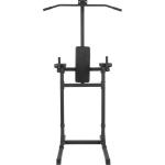 Chin Up Station Pull Up Tower - Black