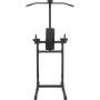 Chin Up Station Pull Up Tower - Black