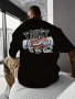 Trust No One "Creative Print Summer Casual T-Shirt Short Sleeve For Men Sporty Leisure Style Fashion Crew Neck Top For Daily Wear
