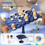 Astronaut Balance Tree Board Game.focus Training Parent-child Interactive Brain Thinking Puzzle Toys Christmas Halloween Gift