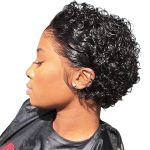 Pixie Cut Short Wig Glueless Wig Brazilian Bob Curly Wig - 13X1 Lace
