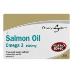 Omega. Omega Salmon 1000MG 120'S Soft Gel