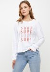 O'Neill Go Surf Long Sleeve Tee - White