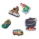 South Africa Color Mix 5 Pack Jibbitz - Multi Osfa