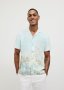 Tropical Printed Short Sleeve Shirt