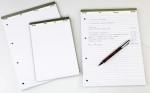 Bantex A4 Feint Ruled Perforated 4 Hole Punched 70 Sheets. 2 P pack
