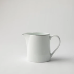 Jenna Clifford - Premium Porcelain Creamer With Black Band