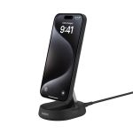 Belkin Boostcharge Pro 15W Convertible Magnetic Wireless Charging Stand Magsafe Compatible Fast QI2 Wireless Charger Magnetic Fa
