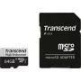 Transcend - 64GB 350V Microsdxc Memory Card With Sd Adapter