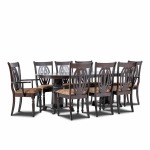 Dining Set 1+8 Cappuccino