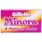 Gillette Minora Platinum Double-edge Razor Blades 5 Pack