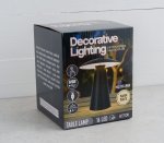 Table Lamp USB Rechargeable Black