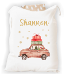 Personalised Christmas Bag - Christmas Car