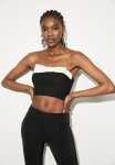 Bow Detail Bandeau - Black & White