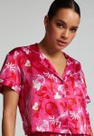 Jacket Ss Satin Cray Cray - Raspberry Rose