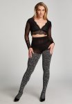TI 50DEN Lurex Zebra - Black