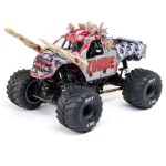 1 18 MINI Lmt Zombie 2S 4X4 Rtr Brushed Monster Truck Battery & Charger Included Red