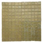Metallic Texture Mosaic Summer Sun Tiles Sheet Size 30CM X 30CM
