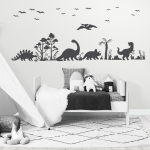 Kikki & Frankie Mixed Media Prehistoric Dinosaur Horizon