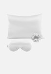 3 Piece Satin Beauty Sleep Set - White