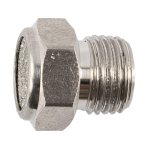 AirCraft Muffler Metal Flat 1 8" Male