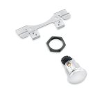 Smooth Push-button Fuel Console Door Release – Chrome