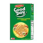 Good Day Pistachio Almond Cookies Budget Pack Pista Badam Biscuits 231G - Large Crunchy Sweet Nut Cookies For Family Sharing & T
