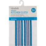 Blue & White Striped Woven Kitchen Cloth
