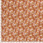 Visse Poplin Print Orange 19683-036