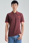 Levi's Ama Hm Polo - Quarter Tipping Decadent Chocolate