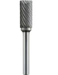 Alpen TC Rotary Burr - 12mm Cylindrical, CW Front Cut, For Hard Metals