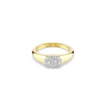 SWAROVSKI Dextera Ring Mixed Cuts White Gold-tone Plated - 50