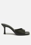 Cotton On Edie Minimal Mule - Black Smooth