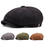 1PC Men's Spring Driving Cap Newsboy Style Gatsby Flat Hat