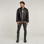 G-star Raw Mens Revend Skinny Black - Black 32