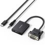 UGreen Vga Male To HDMI Female Adpter 0.15 Meter Length Black