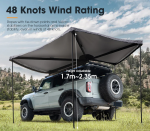 Awning 270 Degree 2M 600D Double-ripstop Oxford 4X4 UPF50+ San Hima