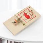 Heavy Duty Wooden Snap Mousetrap