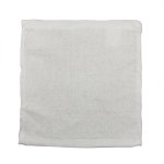 Face Cloth Cotton 20X20CM 2PCS - White 20CM X 20CM