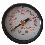 AirCraft Pressure Gauge 50MM 1 4" Rear Fit 0-16BAR 0-1600KPA