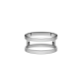 Elan Dual Ring Silver - 60