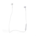 Ezra In Ear Bluetooth Handsfree Sweatproof White Earphones