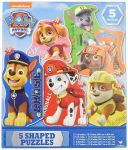 Paw Patrol 5 Shaped Puzzles In Box