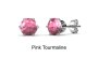 DESTINY 2 Pair Earring Set With Swarovski Crystals - Pink Tourmaline & Alexandrite