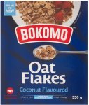 Bokomo Coconut Flavoured Oat Flakes Box