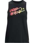 Women's Ua 80S Graphic Muscle Tank - Black LG