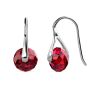 DESTINY Leah Earring With Swarovski Crystals Scarlet